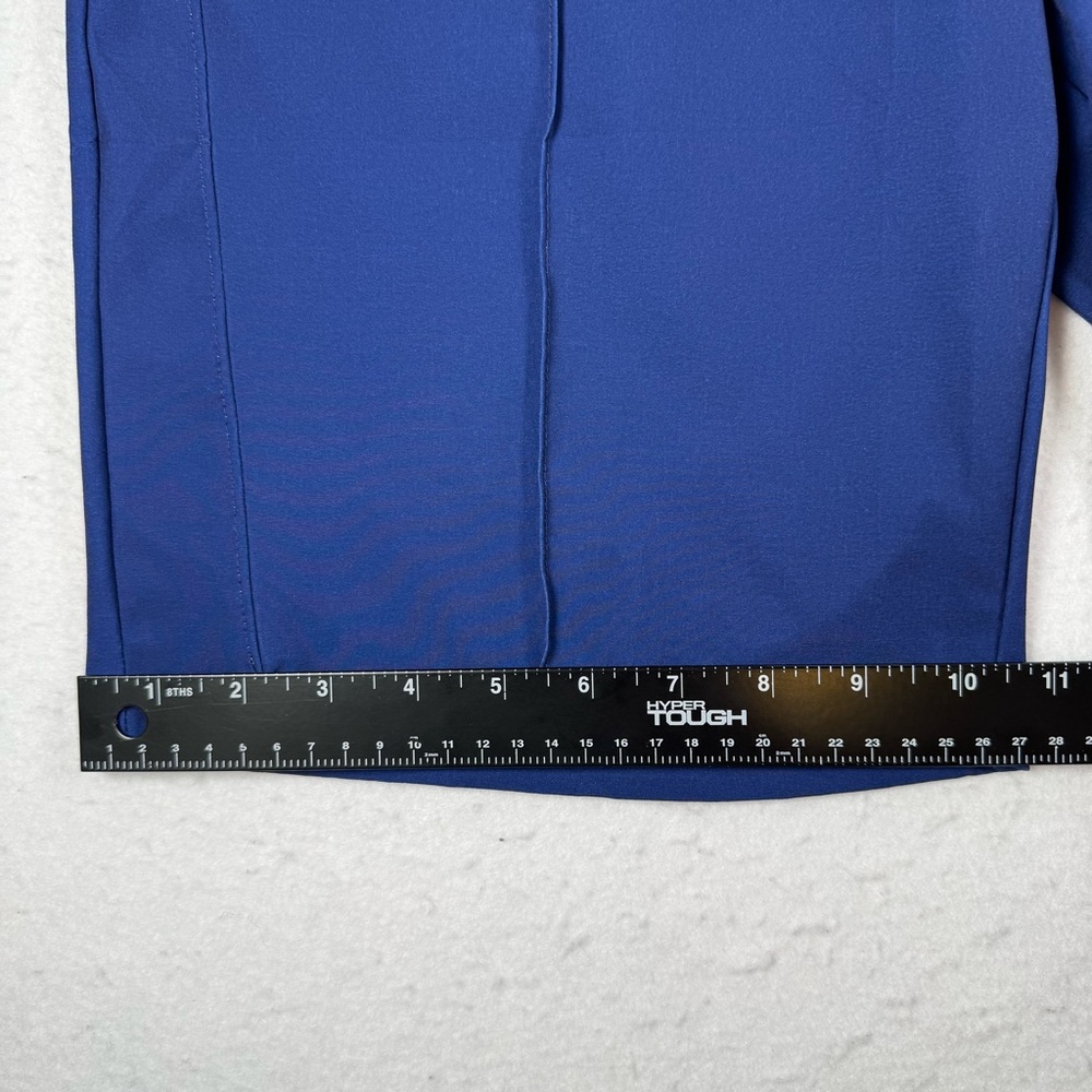 Lucky In Love Women’s L Blue Pull‑On Golf Shorts 9” Stretch - Picture 11 of 11